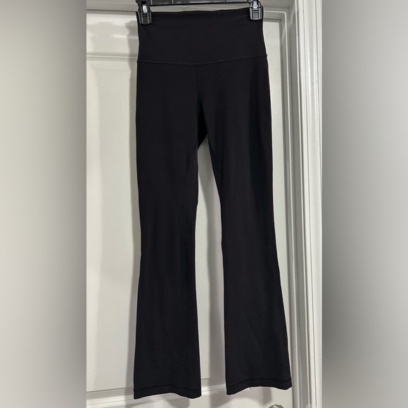 Lululemon Black High-Rise Mini-Flared Pants 28" Inseam - Picture 7 of 7